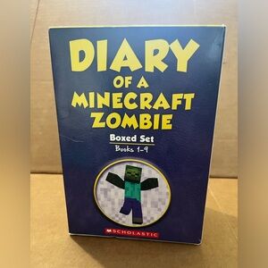 Diary of a Minecraft Zombie Complete Set of 9 books